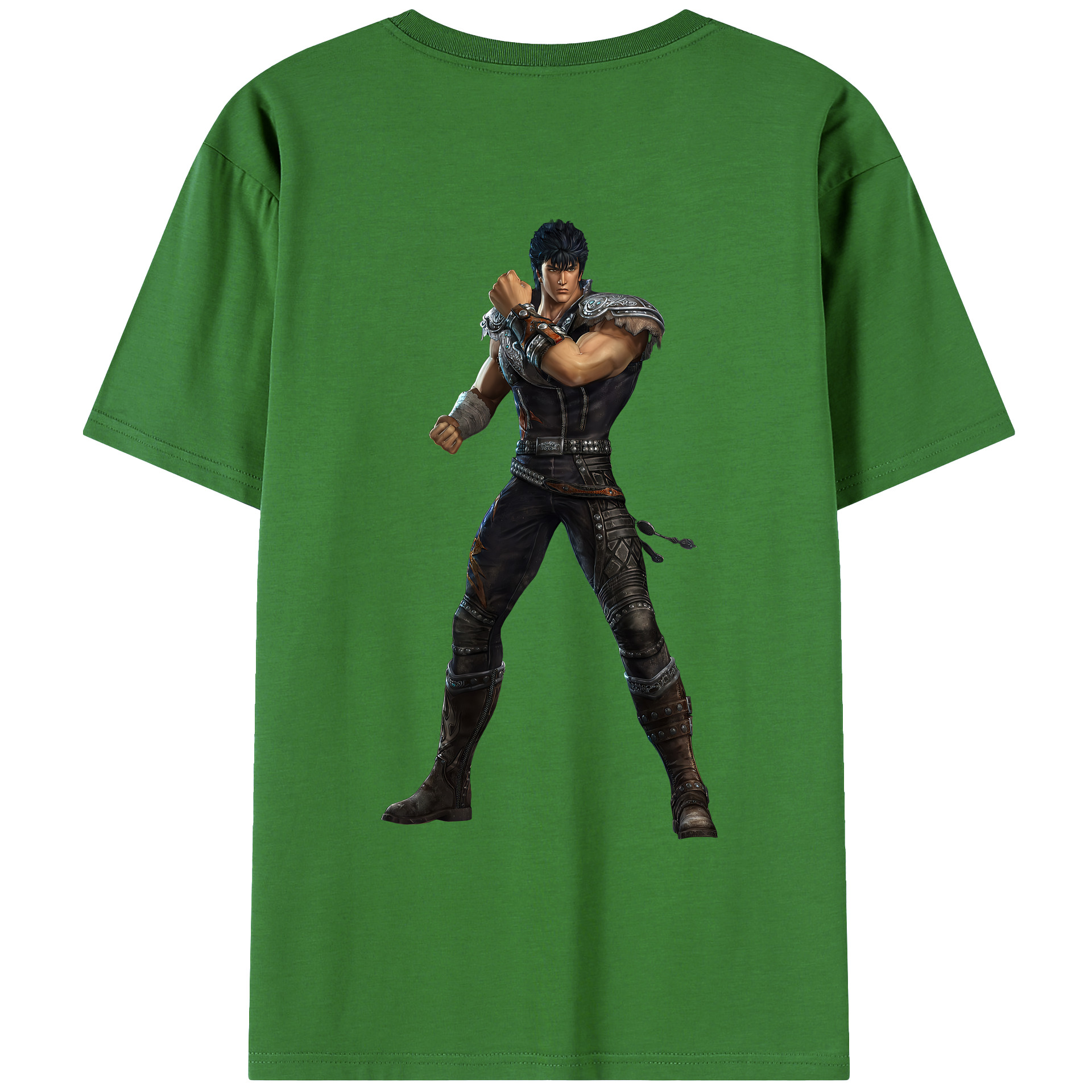 （画像用） 北斗の拳 Fist of the North Star レディース半袖Tシャツ(バックプリント)